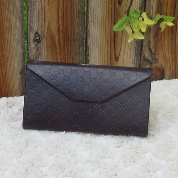 Gucci Accessories - *GUCCI*Brown*Monogrammed Sunglass Case*